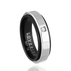 Lovering - LOVERİNG 316L GARANTİLİ ERKEK ÇELİK ALYANS