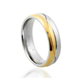 Lovering - LOVERİNG 316L GARANTİLİ ERKEK ÇELİK ALYANS