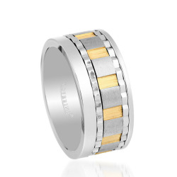 Lovering - LOVERİNG 316L GARANTİLİ ERKEK ÇELİK ALYANS