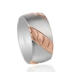 Lovering - LOVERİNG 316L GARANTİLİ ERKEK ÇELİK ALYANS