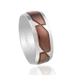 Lovering - LOVERİNG 316L GARANTİLİ ERKEK ÇELİK ALYANS