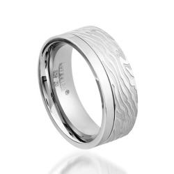 Lovering - LOVERİNG 316L GARANTİLİ ERKEK ÇELİK ALYANS