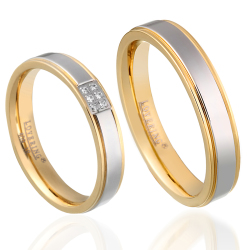 Lovering - LOVERİNG AŞK YÜZÜĞÜ ÇİFT ÇELİK ALYANS