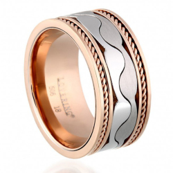 Gumusbox - LOVERİNG TEK ERKEK ÇELİK ALYANS