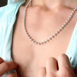 Gumusbox - MİSKET MODELİ GÜMÜŞ ERKEK ZİNCİR