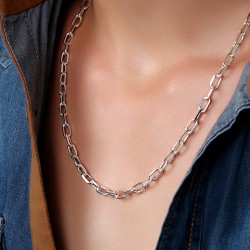 Gumusbox - ÖZEL TASARIM GÜMÜŞ BOYUN ZİNCİRİ