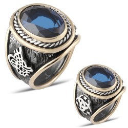 Gumusbox - ÖZEL TASARIM TUĞRA VE OSMANLI TEŞKİLATI MAHSUSA YÜZÜK