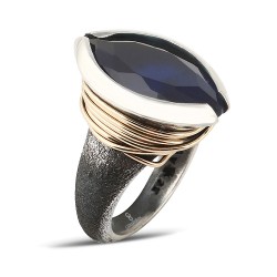 Gumusbox - PARLEMENT ZİRKON TAŞLI BAYAN YÜZÜK