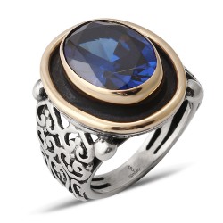 Gumusbox - PARLEMENT ZİRKON TAŞLI EL YAPIMI YÜZÜK